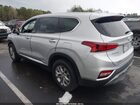 2019 Hyundai Santa Fe Sel Silver vin: 5NMS3CAD5KH003515