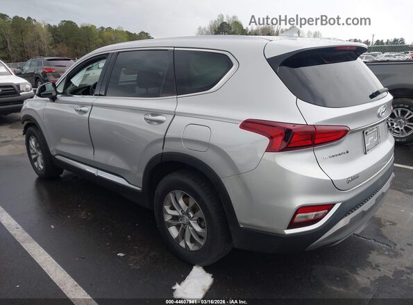5NMS3CAD5KH003515 2019 HYUNDAI SANTA FE Silver Trasero izquierdo