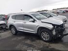 2019 Hyundai Santa Fe Sel Silver vin: 5NMS3CAD5KH003515
