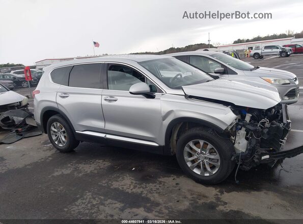 5NMS3CAD5KH003515 2019 HYUNDAI SANTA FE Silver Vista interior de 360 grados