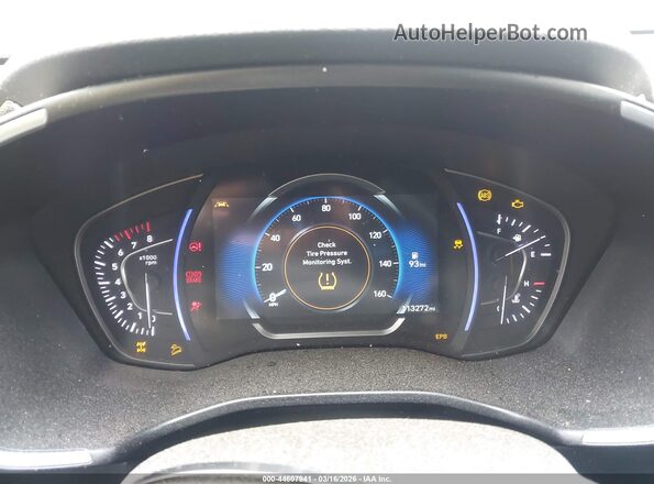 5NMS3CAD5KH003515 2019 HYUNDAI SANTA FE Silver Vista de los asientos traseros