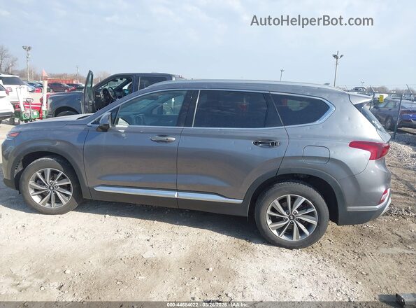 5NMS3CAD6KH002339 2019 HYUNDAI SANTA FE Gray Widok wnętrza 360 stopni