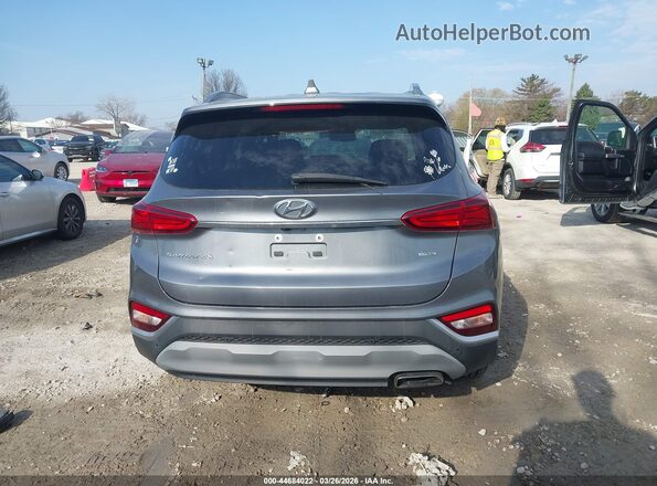 5NMS3CAD6KH002339 2019 HYUNDAI SANTA FE Gray 