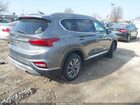 2019 Hyundai Santa Fe Sel Plus Gray vin: 5NMS3CAD6KH002339