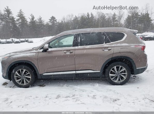 5NMS3CAD6KH036720 2019 HYUNDAI SANTA FE Коричневый Панорамный вид салона 360°