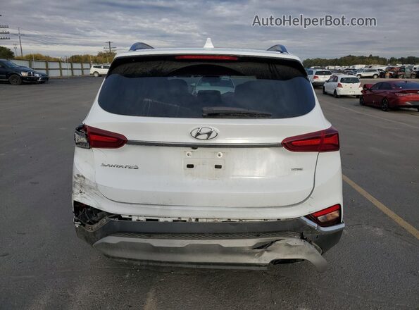 5NMS3CAD6LH188904 2020 HYUNDAI SANTA Белый Вид сзади
