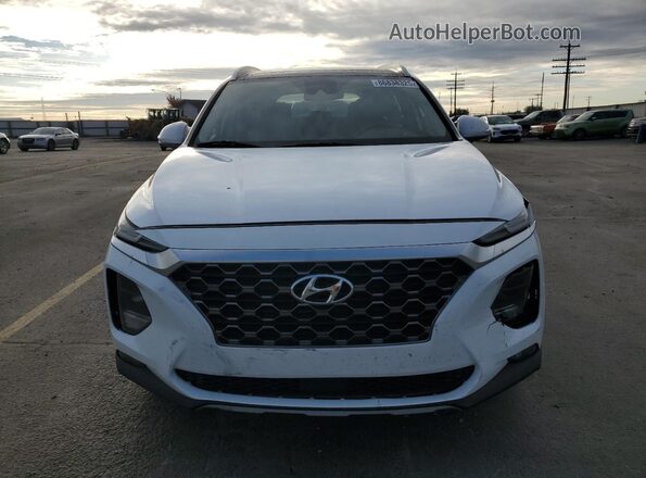 5NMS3CAD6LH188904 2020 HYUNDAI SANTA Белый Вид спереди