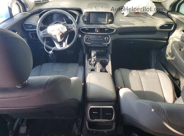 5NMS3CAD9KH055391 2019 HYUNDAI SANTA Белый Вид панели приборов