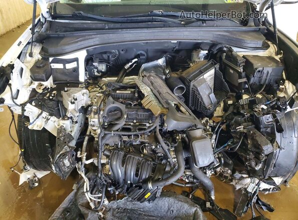 5NMS3CAD9KH055391 2019 HYUNDAI SANTA Белый Вид подкапотного пространства