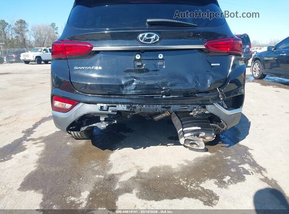 5NMS3CADXLH165223 2020 HYUNDAI SANTA FE Черный Вид спереди