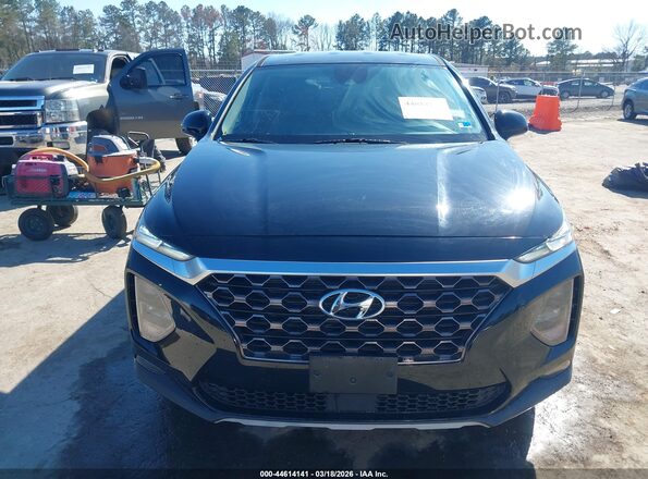 5NMS3CADXLH165223 2020 HYUNDAI SANTA FE Черный Вид щитка приборов