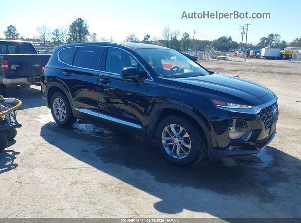 5NMS3CADXLH165223 2020 HYUNDAI SANTA FE Черный Передняя правая четверть