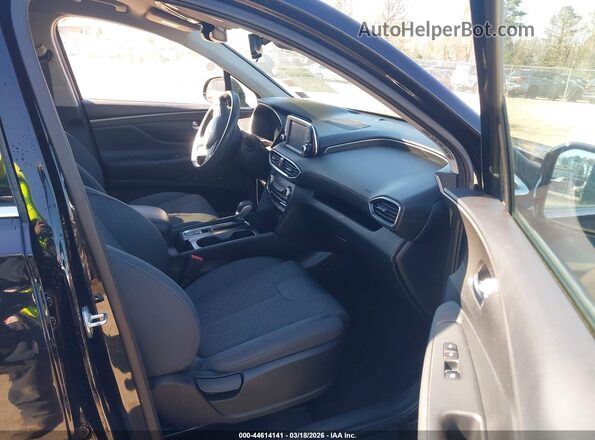 5NMS3CADXLH165223 2020 HYUNDAI SANTA FE Черный Вид салона спереди