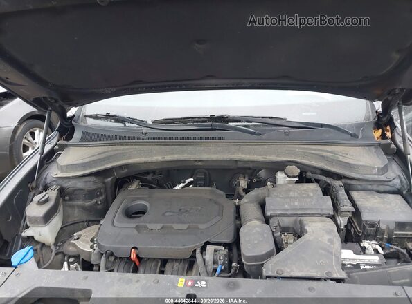 5NMS3CADXLH291193 2020 HYUNDAI SANTA FE Черный Вид сзади