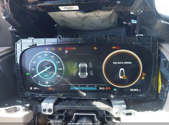 5NMS3DA16PH022254 2023 HYUNDAI SANTA FE HYBRID Белый Вид задних сидений
