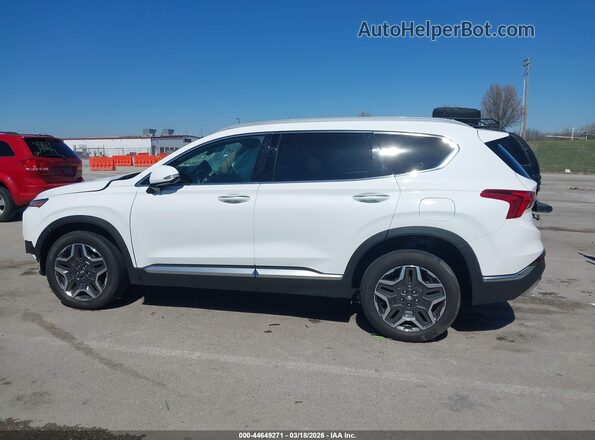 5NMS3DA16PH022254 2023 HYUNDAI SANTA FE HYBRID Белый Панорамный вид салона 360°