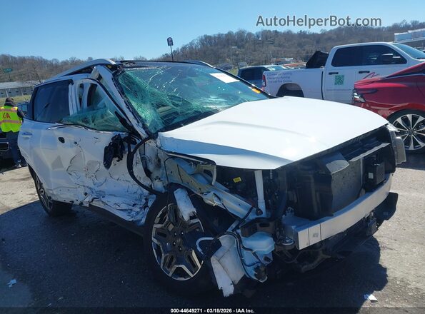 5NMS3DA16PH022254 2023 HYUNDAI SANTA FE HYBRID Белый Вид спереди
