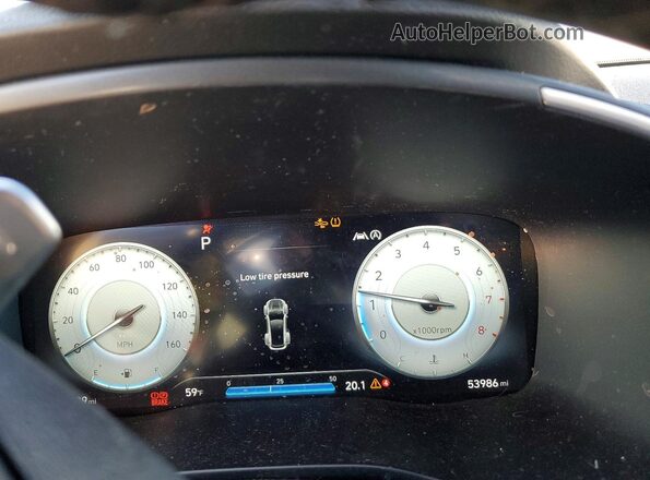 5NMS3DAJ0PH559850 2023 HYUNDAI SANTA Угольный Вид щитка приборов