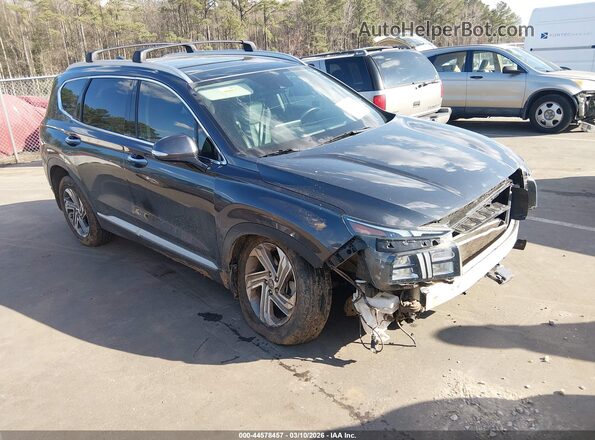 5NMS3DAJ4NH445802 2022 HYUNDAI SANTA FE Dark Blue Առջևի աջ