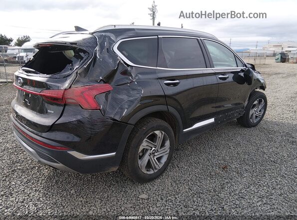 5NMS3DAJ9PH539807 2023 HYUNDAI SANTA FE Черный Задняя правая четверть