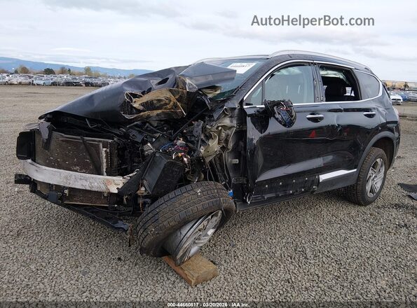 5NMS3DAJ9PH539807 2023 HYUNDAI SANTA FE Черный Передняя левая четверть