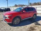2021 Hyundai Santa Fe Limited Maroon vin: 5NMS44AL2MH371003