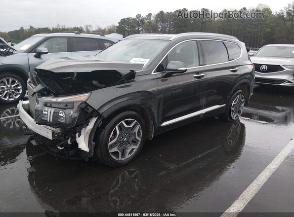 5NMS44AL4PH486397 2023 HYUNDAI SANTA FE Серый Передняя левая четверть
