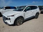 2021 Hyundai Santa Fe Limited White vin: 5NMS44AL9MH370706