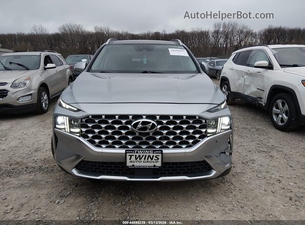 5NMS4DAL2PH533197 2023 HYUNDAI SANTA FE Silver Вид щитка приладів