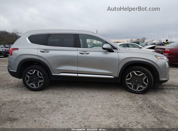 5NMS4DAL2PH533197 2023 HYUNDAI SANTA FE Silver Вид задньої частини салону