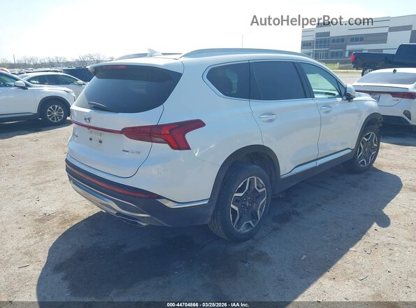 5NMS4DAL9PH609157 2023 HYUNDAI SANTA FE Белый Задняя правая четверть