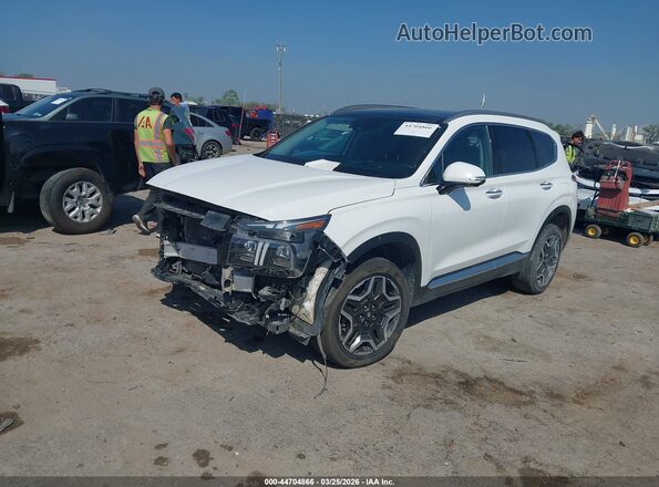 5NMS4DAL9PH609157 2023 HYUNDAI SANTA FE Белый Передняя левая четверть