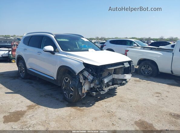 5NMS4DAL9PH609157 2023 HYUNDAI SANTA FE Белый Передняя правая четверть