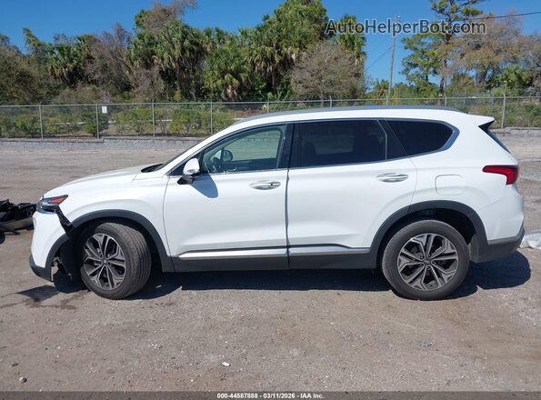5NMS53AA7KH037567 2019 HYUNDAI SANTA FE Белый Панорамный вид салона 360°