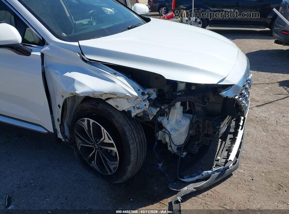 5NMS53AA7KH037567 2019 HYUNDAI SANTA FE Белый Вид спереди