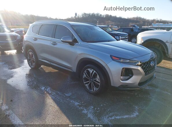 5NMS53AA7LH213129 2020 HYUNDAI SANTA FE Silver Передня права чверть