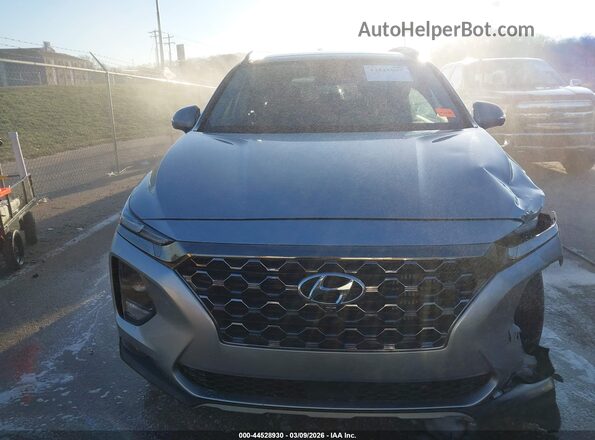5NMS53AA7LH213129 2020 HYUNDAI SANTA FE Silver Вид задньої частини салону