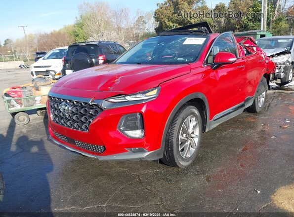 5NMS53AD0LH291925 2020 HYUNDAI SANTA FE Red Vista tres cuartos delantera izquierda