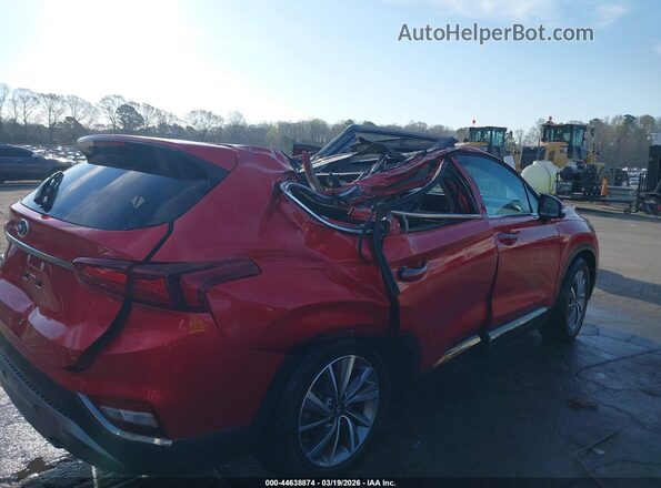5NMS53AD0LH291925 2020 HYUNDAI SANTA FE Red 