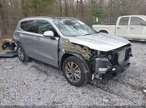 5NMS53AD1LH291707 2020 HYUNDAI SANTA FE Серебряный Передняя правая четверть