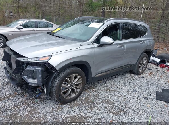 5NMS53AD1LH291707 2020 HYUNDAI SANTA FE Серебряный Передняя левая четверть