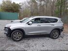 2020 Hyundai Santa Fe Limited Серебряный vin: 5NMS53AD1LH291707
