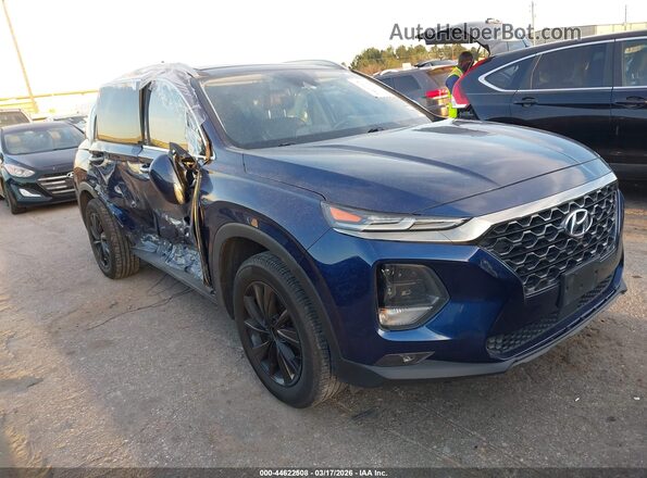 5NMS53AD6LH265975 2020 HYUNDAI SANTA FE Black Przód prawy