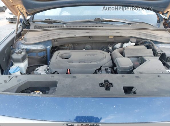 5NMS53AD6LH265975 2020 HYUNDAI SANTA FE Black Widok z tyłu