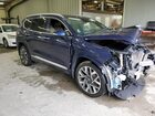 2022 Hyundai Santa Fe Calligraphy Blue vin: 5NMS54AL0NH439510