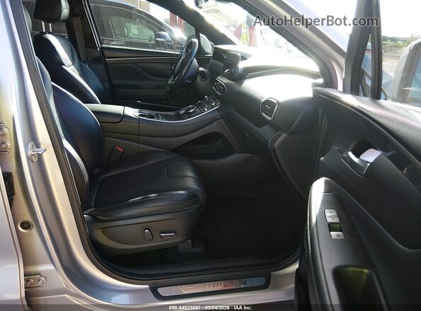 5NMS54AL2NH454963 2022 HYUNDAI SANTA FE CALLIGRAPHY Silver წინა სალონის ხედი
