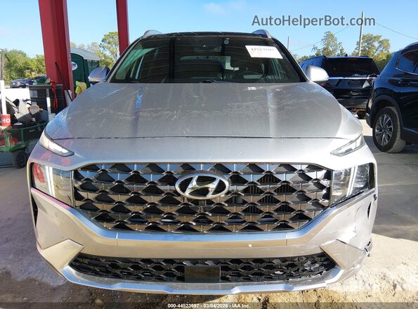 5NMS54AL2NH454963 2022 HYUNDAI SANTA FE CALLIGRAPHY Silver ხელსაწყოთა პანელის ხედი