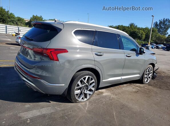 5NMS54AL2PH644863 2023 HYUNDAI SANTA FE CALLIGRAPHY Gray Задня права чверть