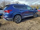 2022 Hyundai Santa Fe Calligraphy Blue vin: 5NMS54AL4NH395009
