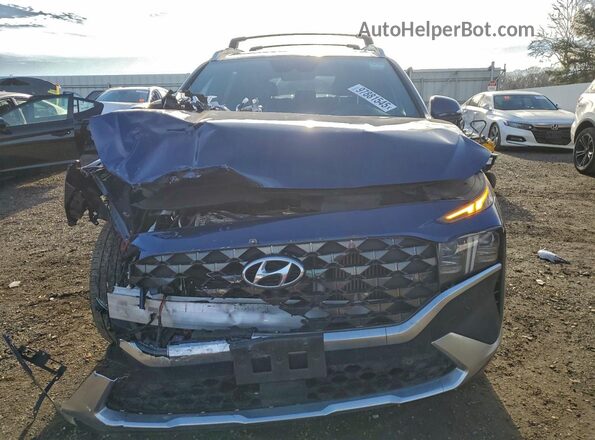 5NMS54AL4NH395009 2022 HYUNDAI SANTA FE CALLIGRAPHY Blue Widok z przodu